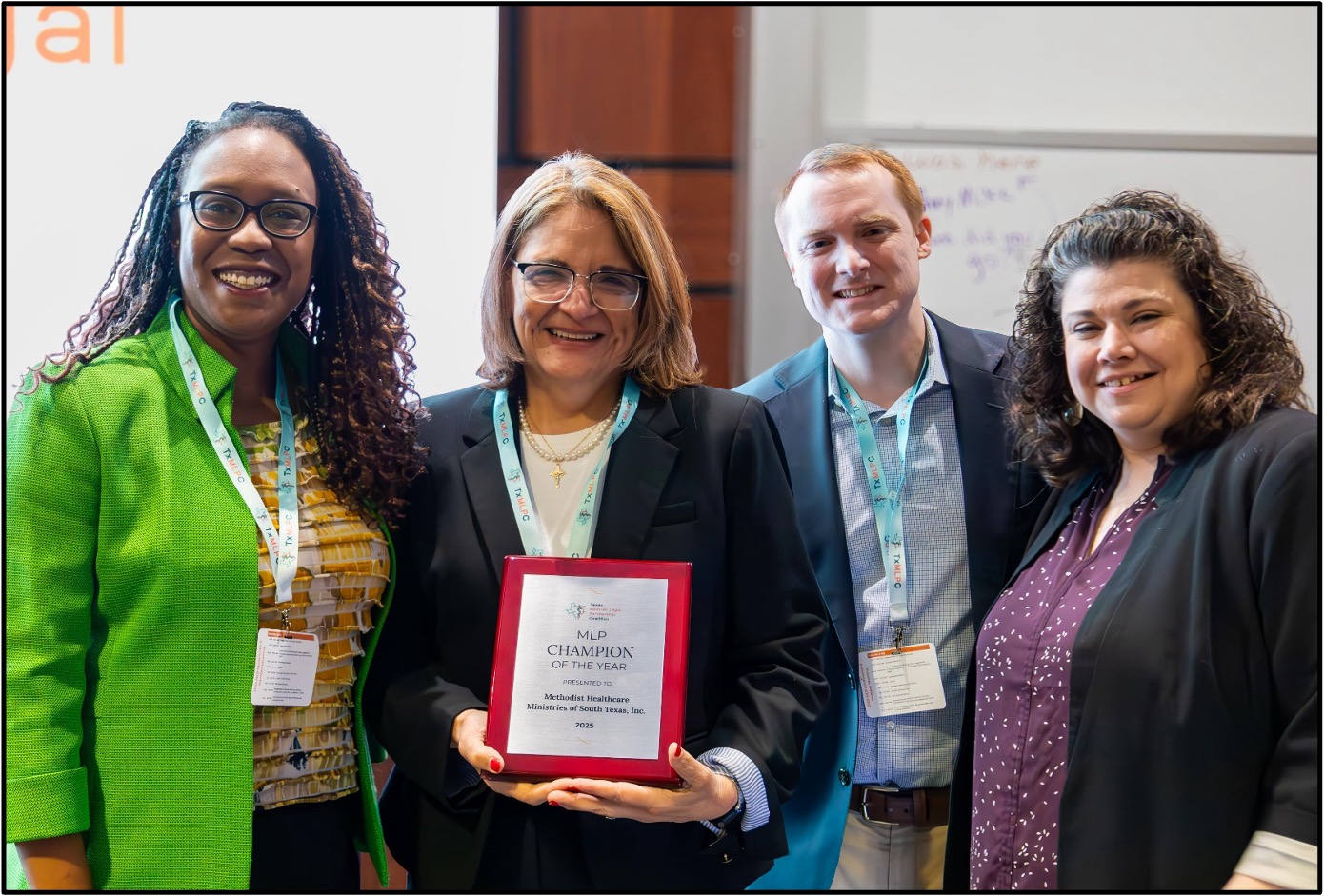 Methodist Healthcare Ministries Receives 2025 MLP Champion of the Year Award from Texas Medical Legal Partnership Coalition