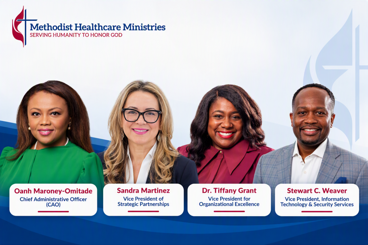 <strong style="font-size: revert;">Methodist Healthcare Ministries Strengthens Executive Leadership Team with Promotion and Key Leadership Appointments</strong><span style="font-size: revert; font-weight: 300;"> </span>